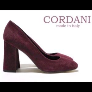 Cordani HANETTE wine suede pump